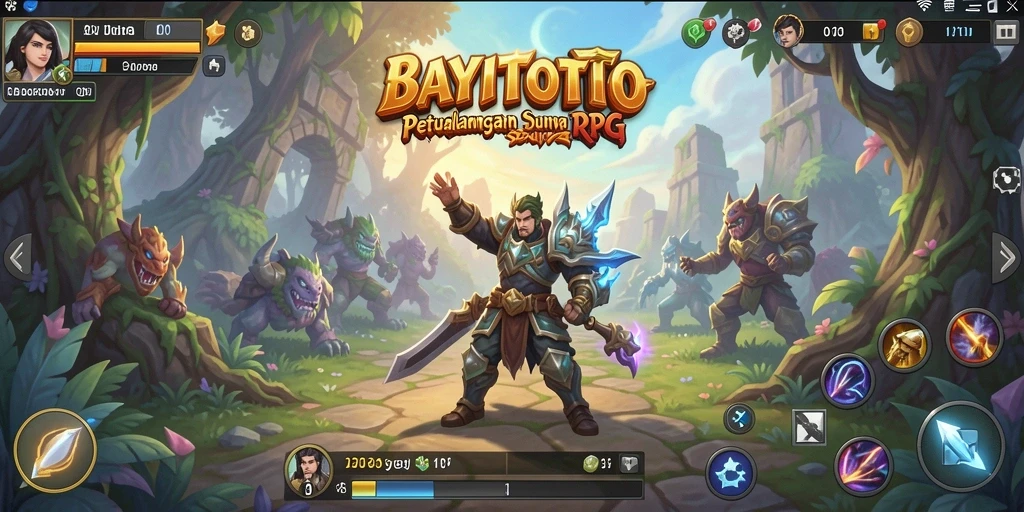 Screenshot gameplay menarik di dunia RPG BAYITOTO.