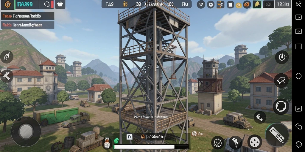 Tangkap momen seru dalam gameplay Tower Defense dengan menara bertahan.