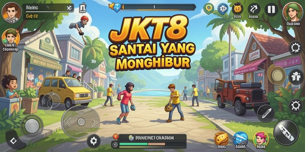 Screenshot JKT8 menampilkan gameplay Casual yang seru dan menghibur.