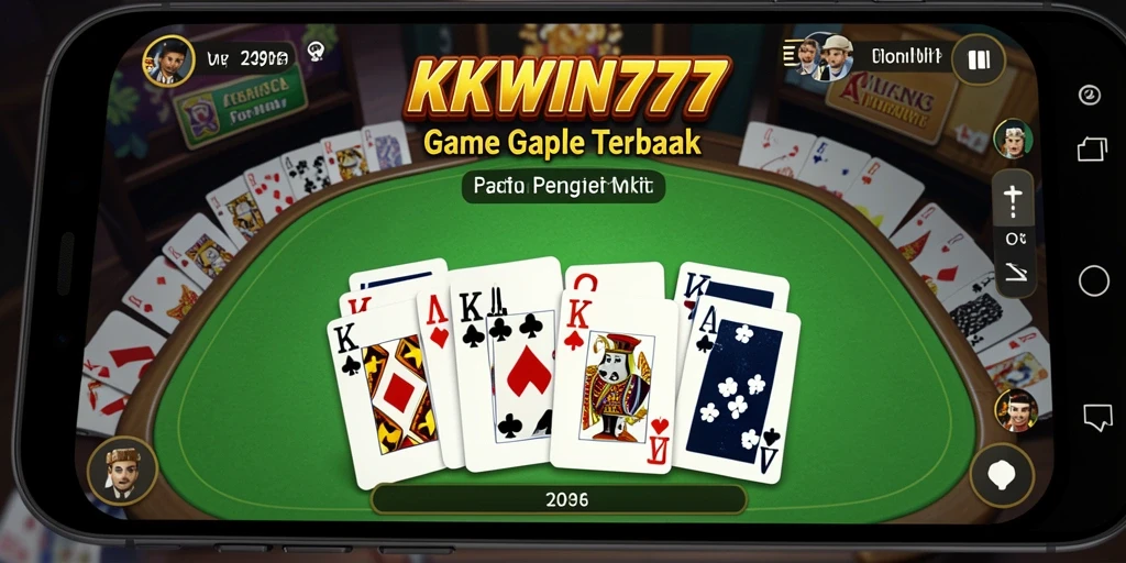 Tampilan gameplay Gaple yang menarik dan dinamis.