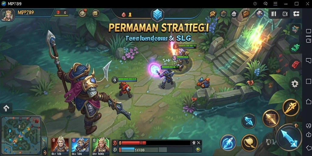 Tampilan gameplay <strong>MVP789</strong> yang menegangkan dalam pertempuran strategi.