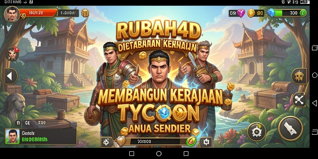 Screenshot gameplay RUBAH4D menampilkan dinamisnya pengelolaan usaha Tycoon.