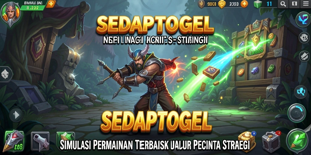 Tampilan gameplay SEDAPTOGEL yang menarik dengan tantangan simulasi yang menantang.