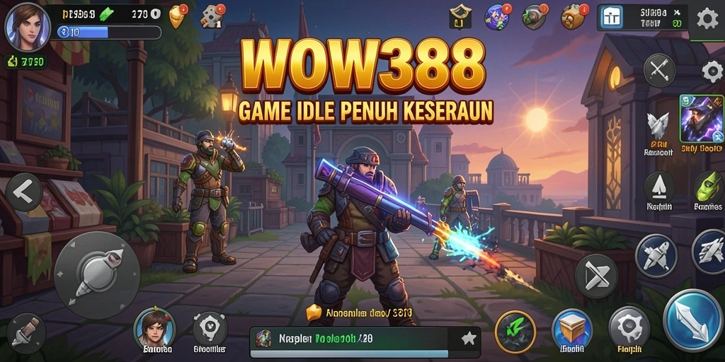 Tampilan gameplay WOW388 yang memikat dalam genre Idle.