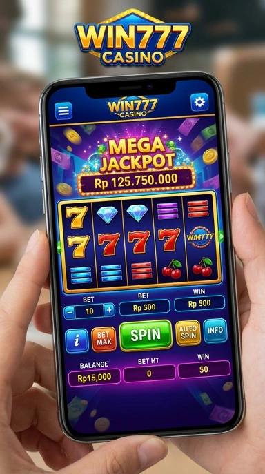 Tampilan antarmuka pengguna di win777 untuk pengalaman unduh yang nyaman.