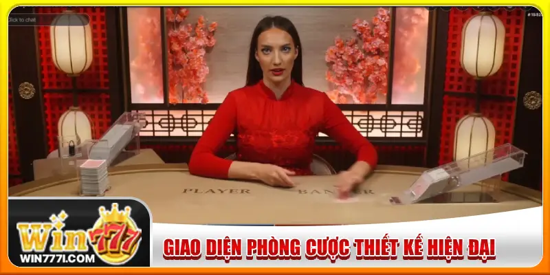Giao diện phòng cược thiết kế thông minh, hình ảnh sắc nét
